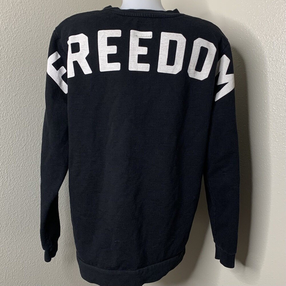 Raise Your Voice End it Movement Pullover Unisex Size Medium M Red X Freedom